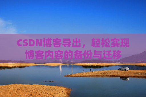 CSDN博客导出，轻松实现博客内容的备份与迁移